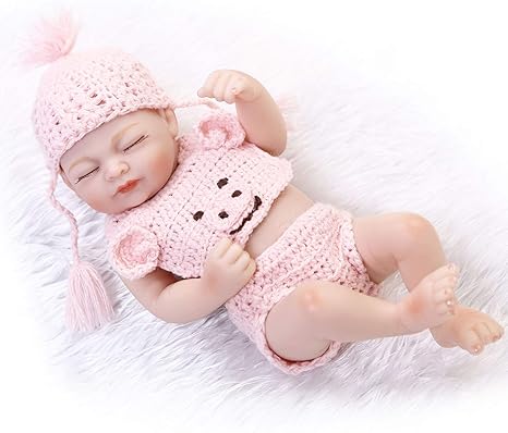 HUANLIAN Mini Reborn Baby Dolls 