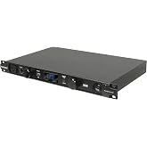 Furman PL-PRO DMC 20A Power Conditioner w/Voltmeter, Ammeter &amp; Lights | 20A, SMP/LiFT/EVS, LED voltmeter/ammeter, dual dimmable LED rack lights, USB charger