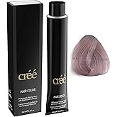 Cree Professional 10.21 - Lavender Platinum Blond Permanent Hair Color - Long Lasting, Rich Vibrant - Gray Coverage 100ml - 3.4 fl.oz.