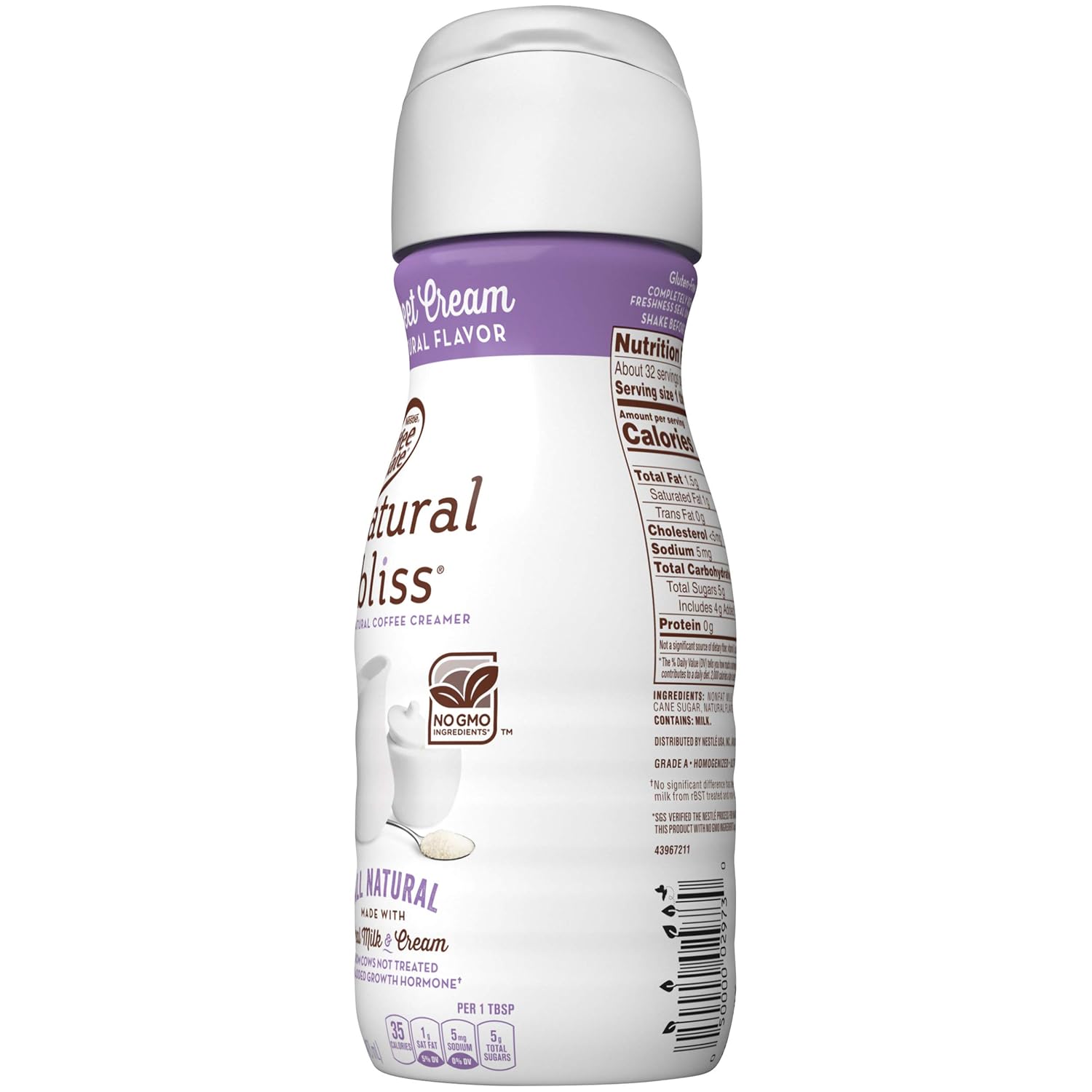 Nestle coffee-mate sweet Cream Natural bliss coffee creamer (050000029730)