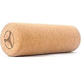 Cork Yoga Foam Roller for Muscle Recovery, Natural Cork Material, Cylindrical Shape, Exercise and Fitness Rodillo de Yoga de corcho