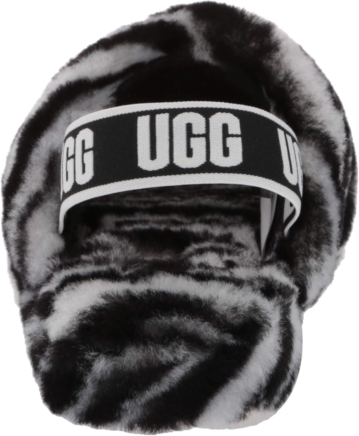  | UGG Unisex-Child K Fluff Yeah Slide Zebra Slipper | Slippers