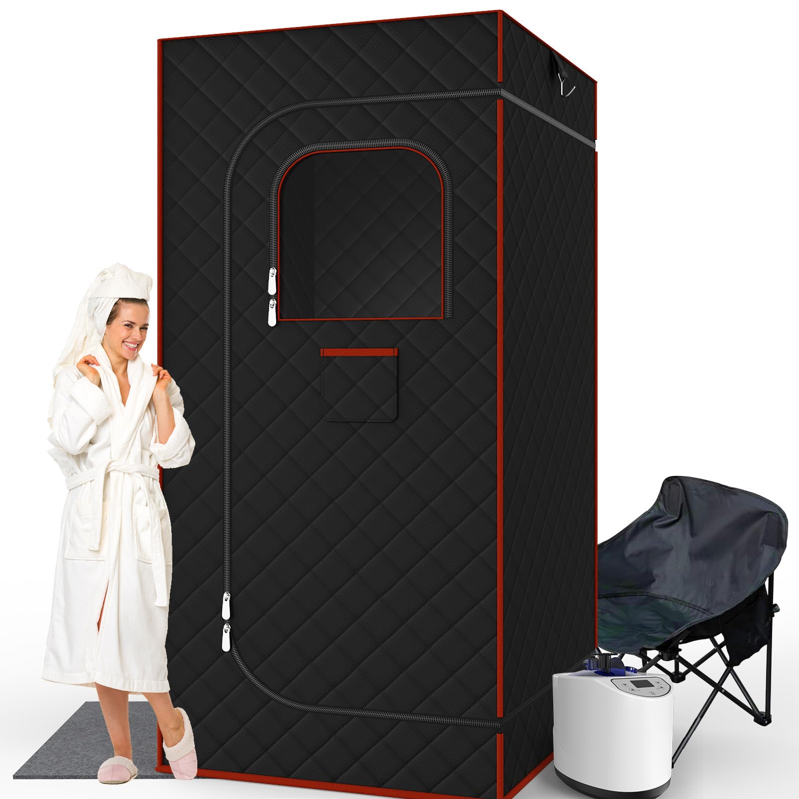 Portable Sauna Tent, Portable Sauna For Home Sauna Box With | WhichOne - View #8