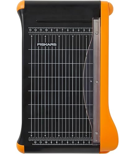 Uimoso Guillotine Paper Cutter – 12/17 Inch Width, Stack Trimmer, Heavy Duty, Metal
