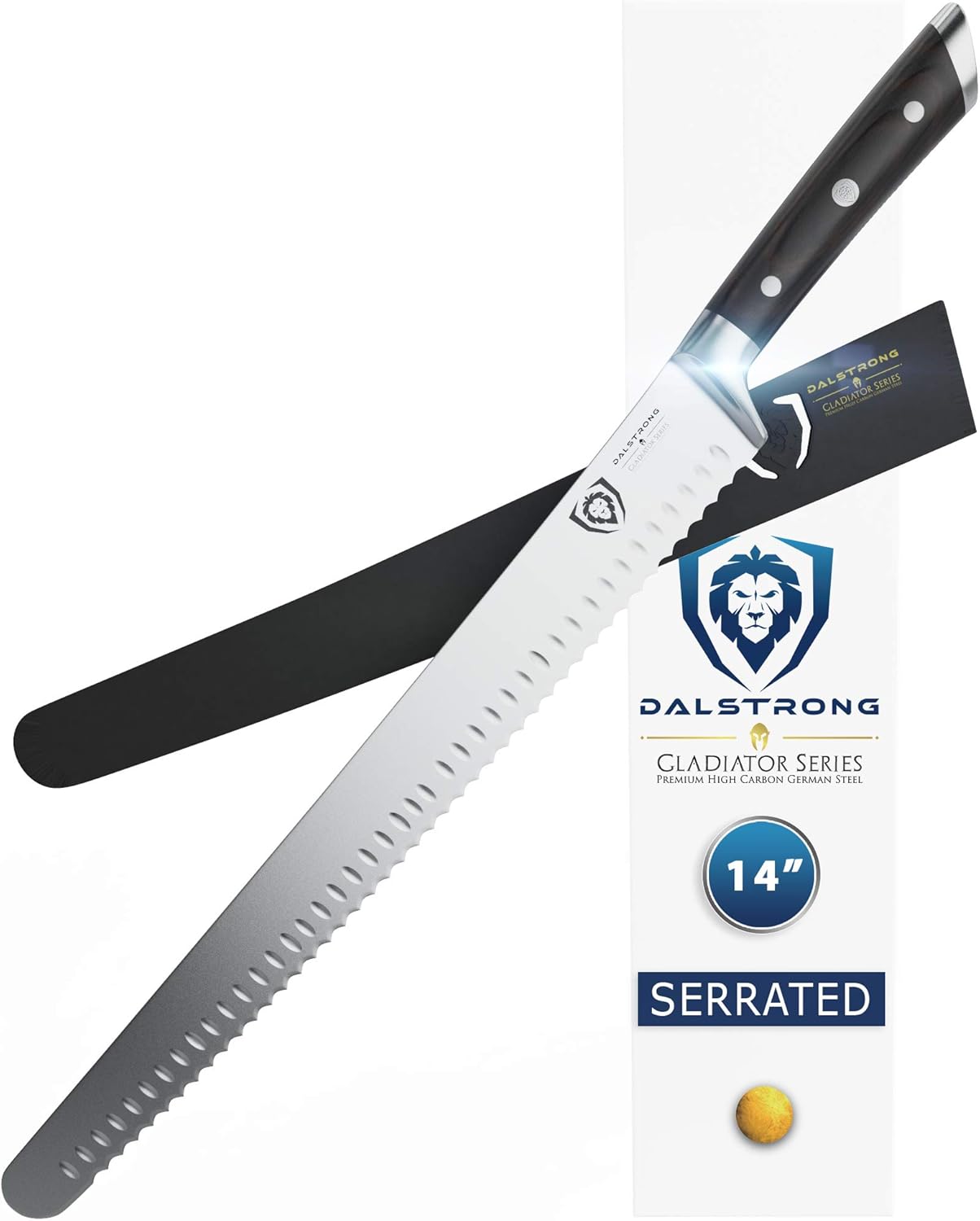 DALSTRONG Slicing Carving Knife Granton Edge Gladiator Series