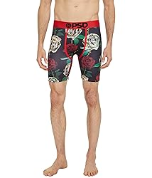 PSD Men's 100 Roses Mix Boxer Briefs, Multi, XXL