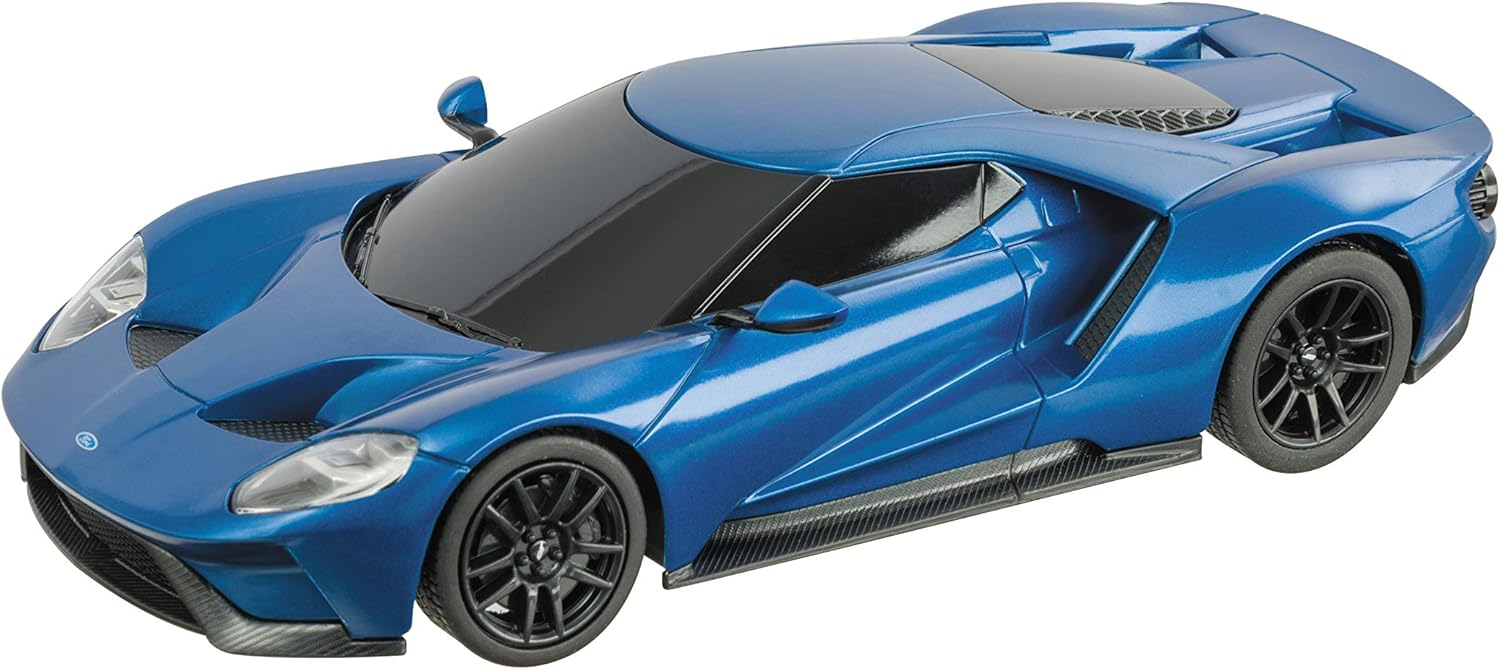 Mondo Motors, FORD GT, Model Scale 1: 24, up to 8 km/h Speed, Car Toy for Kids 63539, Blue, Scala 1:24