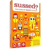 SUSSED The Wacky ‘What Would You Do?’ Social Card Game - Kids Stocking Stuffer, Gift & Family Travel Game for Boys, Girls, Teens - Fun & Easy to Play - Ages 7+ - Oddball Orange Deck