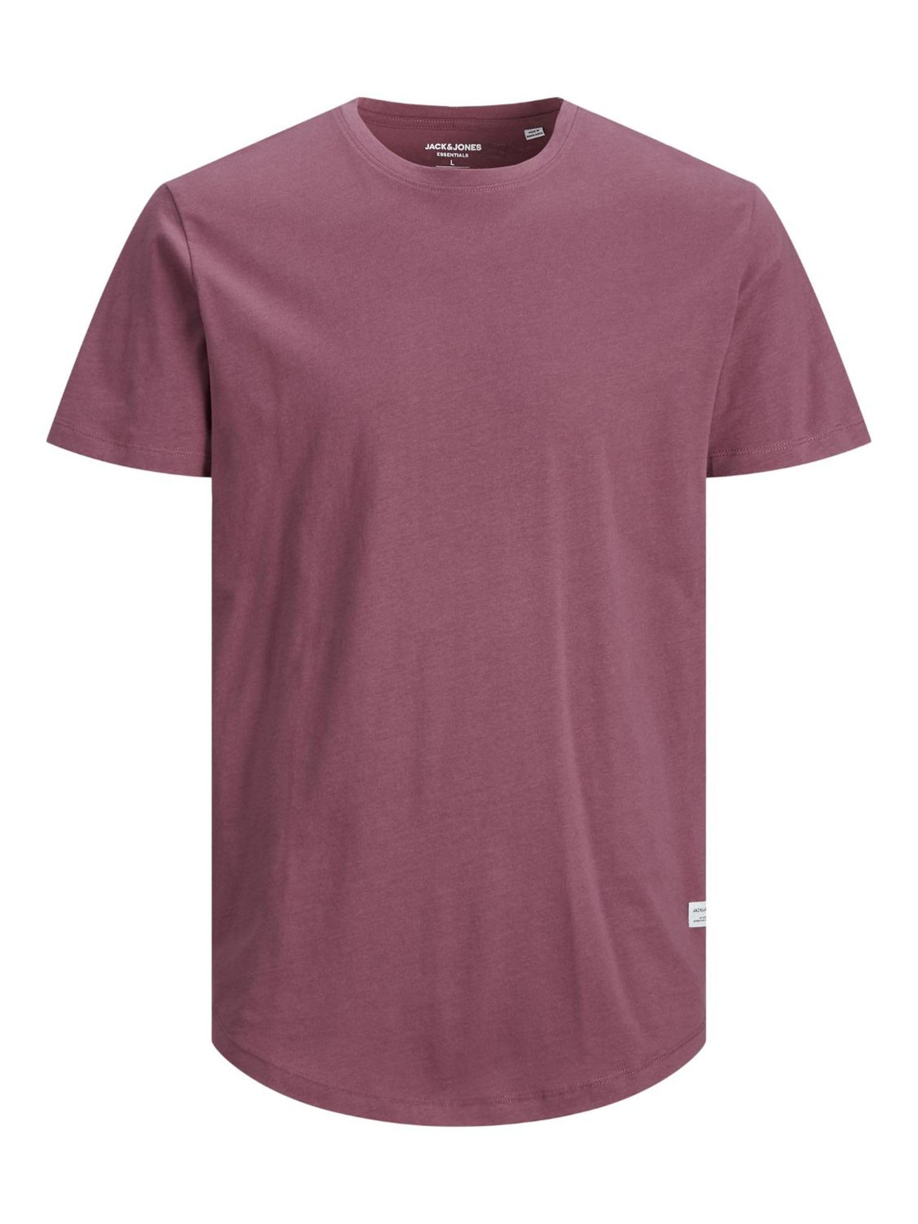 JACK & JONES Male T-Shirt Einfarbig T-Shirt 8