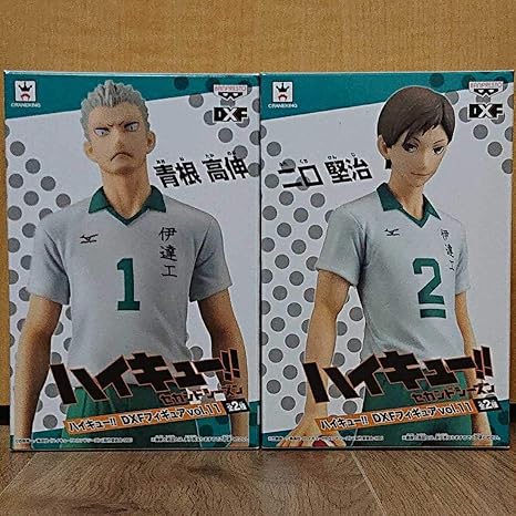 Amazon ハイキュー Dxfフィギュア Vol 11 青根 高伸 二口 堅治 全2種セット 伊達工 フィギュア ドール 通販
