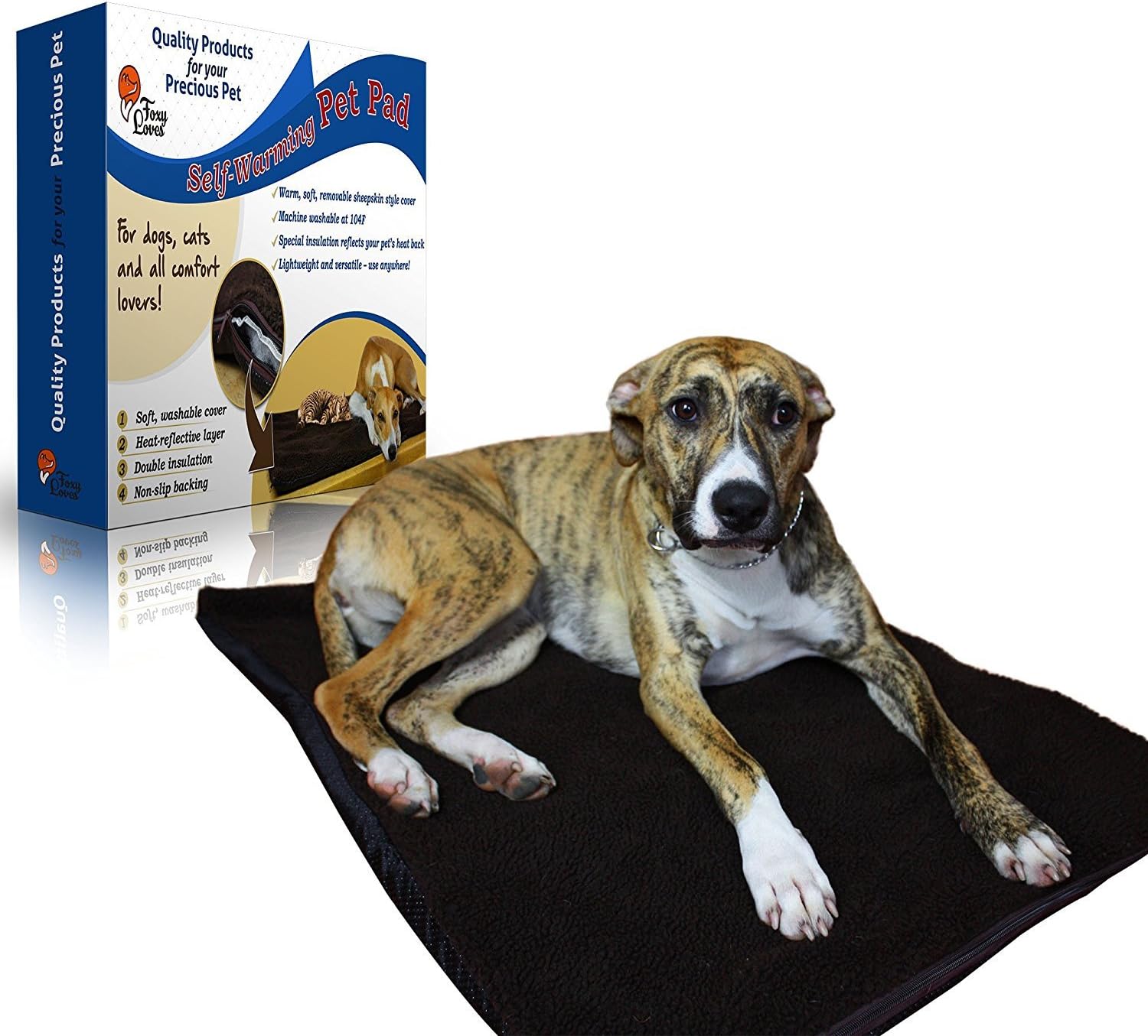 heat reflective dog bed
