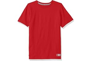 Russell Athletic Big Boys' Cotton Performance Short Sleeve T-Shirt