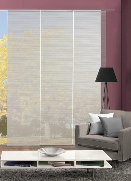Vision S 88401 Set Of 3 Panel Curtain Rom Translucent Plastic