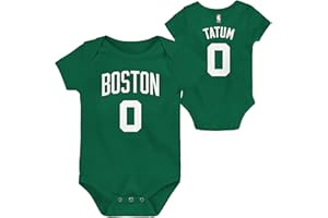 Outerstuff NBA Newborn & Infants 0-24 Official Player Name & Number Jersey Creeper Romper