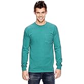Comfort color Men's C4410 Heavyweight Long Sleeve Pocket T-Shirt