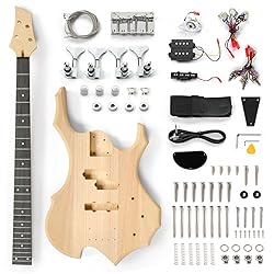 Ktaxon DIY Electric Guitar Kit, 46Inch DIY Bass