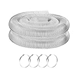 Amylove 6 Inch, 10 ft Heavy PVC Dust Collection
