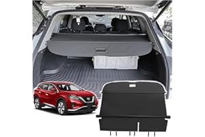 Vesul Retractable Cargo Cover Compatible with Nissan Murano Platinum SL SV S 2015-2024 Security Shade Shield Tonneau Cover Anti-Peeping Luggage Privacy Screen with Extra Canvas Cover