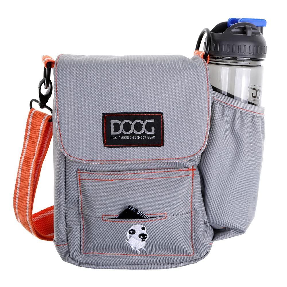 DOOG Shoulder Bag Dog Walking Accessory Treat Bag Grey, One Size — image 1