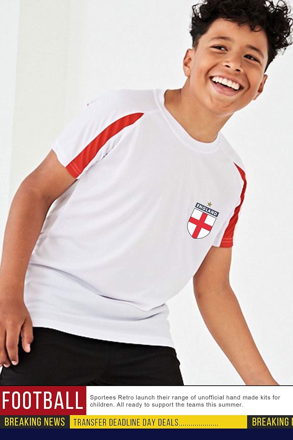 boys england football shirt
