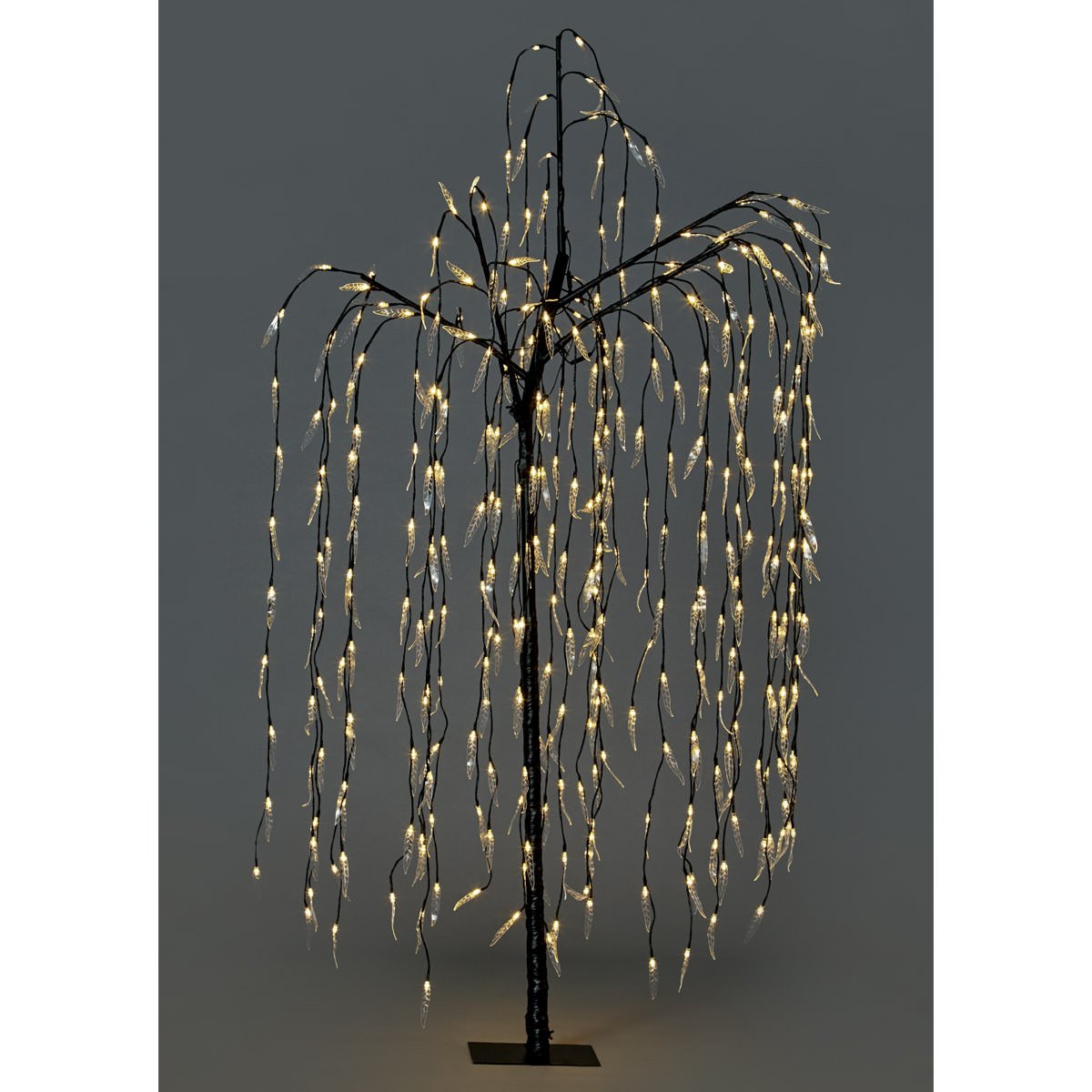 Premier Christmas 2.1mtr (7ft) 360 Warm White Led Willow Tree Indoor/Outdoor Amazon.co.uk