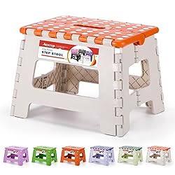 ACSTEP 9 Inch Folding Step Stool 300 LB Capacity
