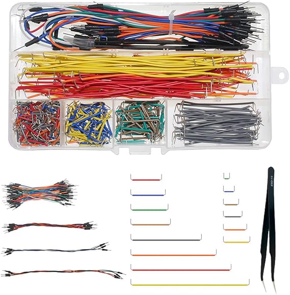 WayinTop Jumper Wire Kit, Preformed Breadboard Jumper Wire 14 Lengths