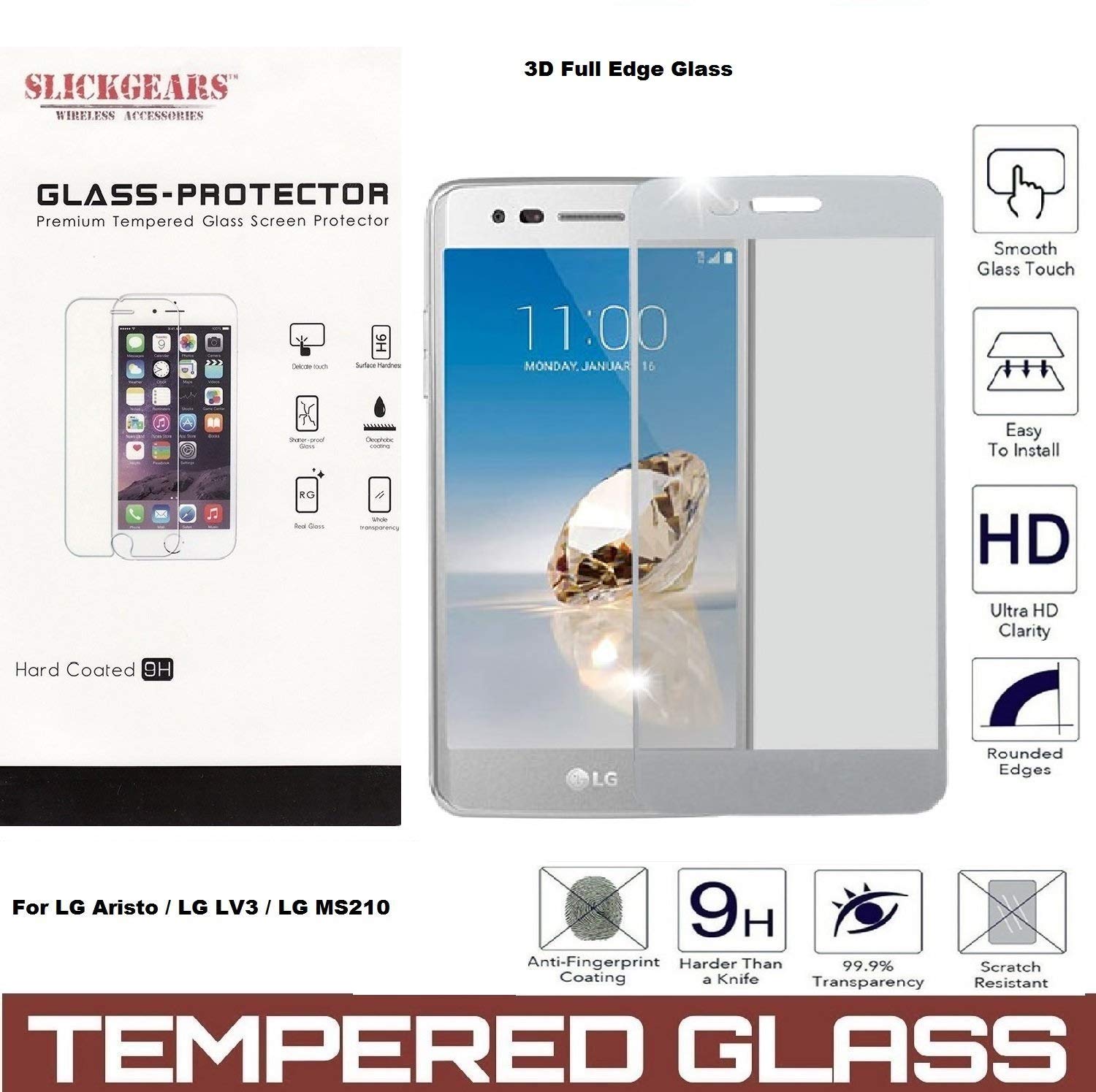 Best lg aristo ms210 glass lcd