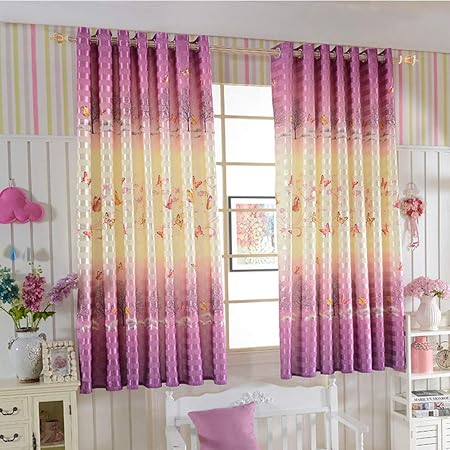 Amazon.de: HY&PPJQ Vorhang, Einfache Moderne Kleiner kurzer Vorhang Bay