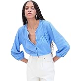 Gap Womens Long Sleeve Button Front Top Blouse Shirt