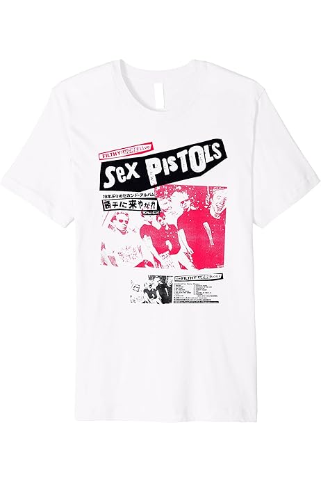 Amazon.com: Sex Pistols Official Classic Japan Tour Pink Photo 