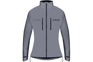 Proviz Women's REFLECT360 Plus Waterproof Cycling Jacket Hi Visibility Reflective Cycling Coat