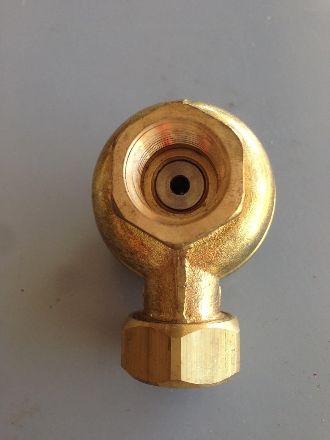 Hoffman 17C Angle Bronze Thermostatic Radiator Steam Trap 1/2 Size