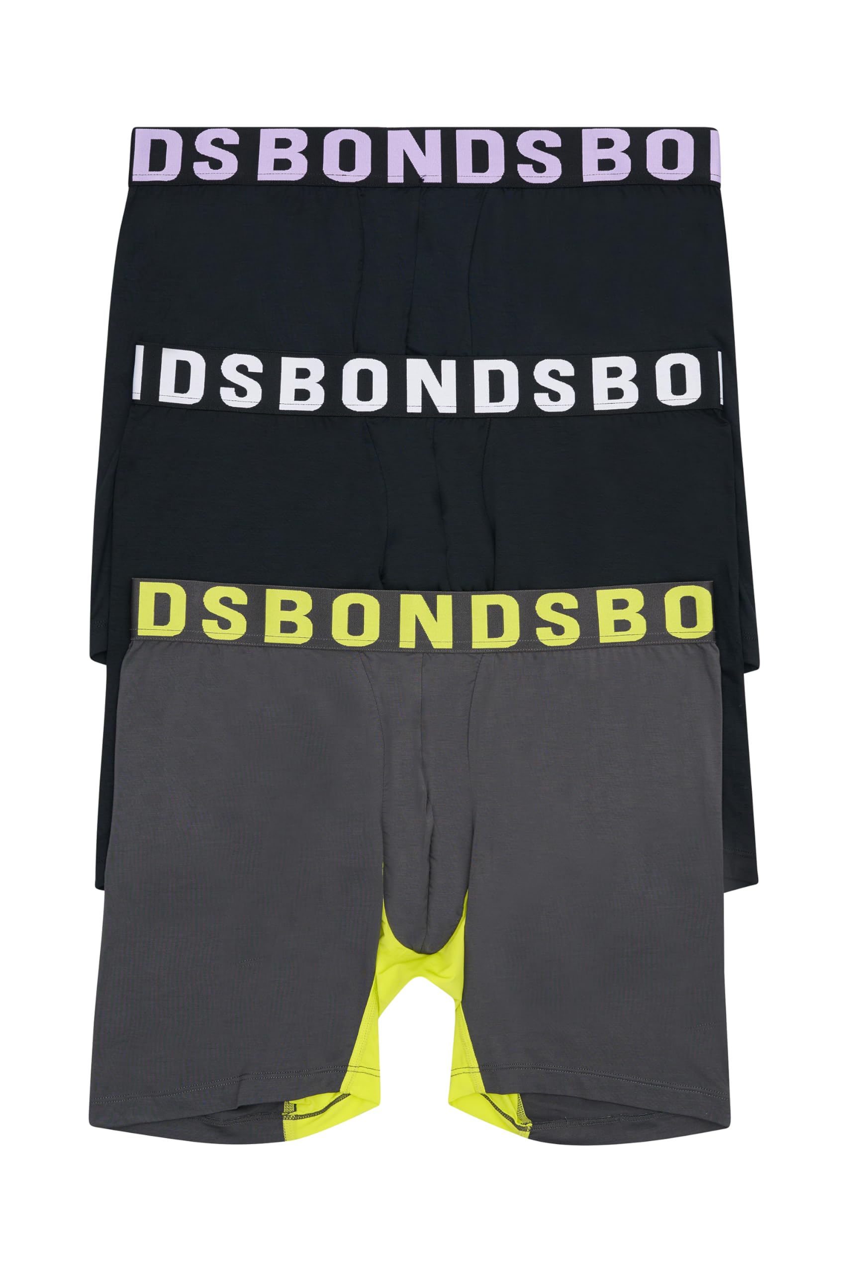 Bonds Men's Underwear Anti-Chafing Boxer Briefs