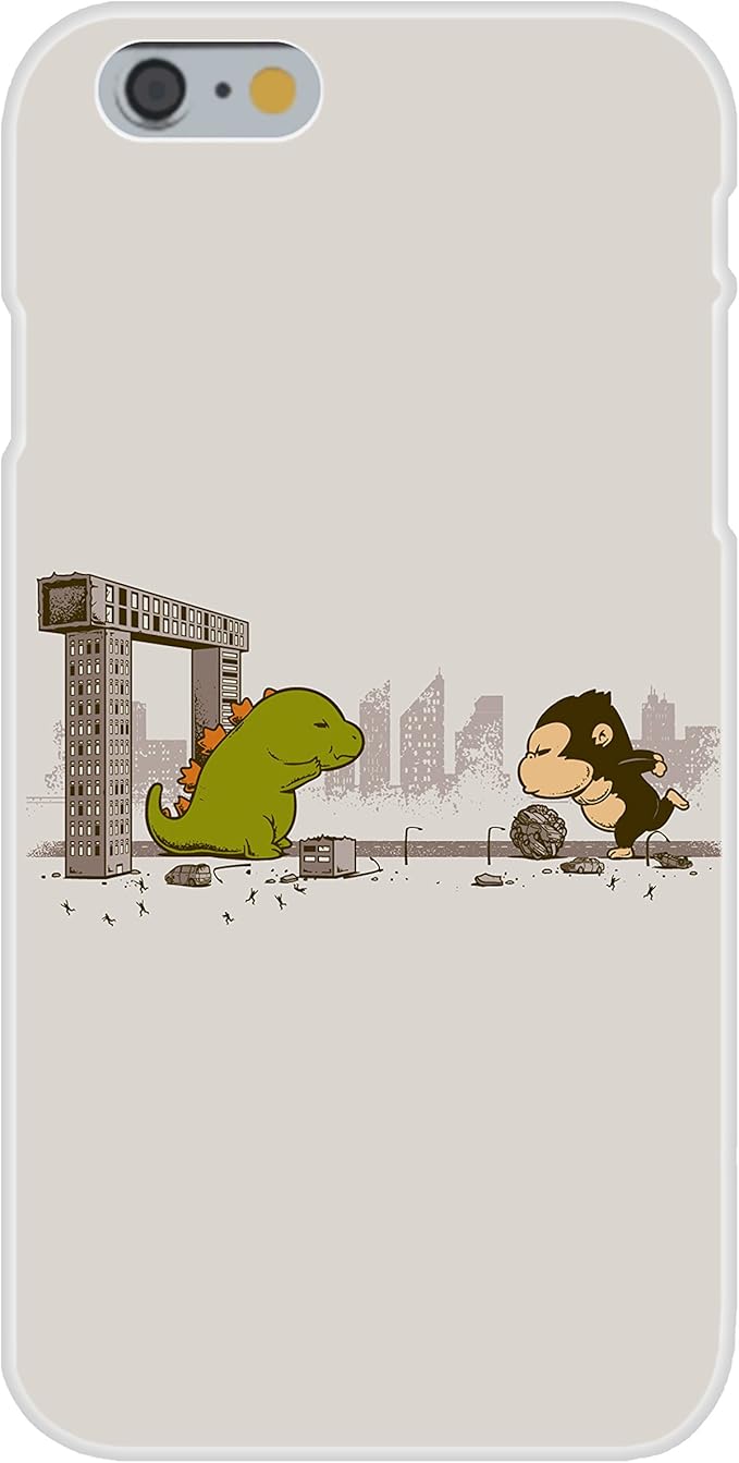 Amazon Apple Iphone 6 カスタムケース ホワイト プラスチック スナップオン Epicサッカーゲーム ビデオゲーム バッドガイズ デストロイングシティ パロディ ケース カバー 通販