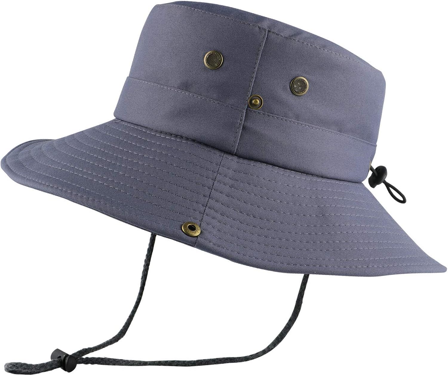 Wide Brim Mesh Sun Hats, Foldable Summer UV Protection Fisherman Caps