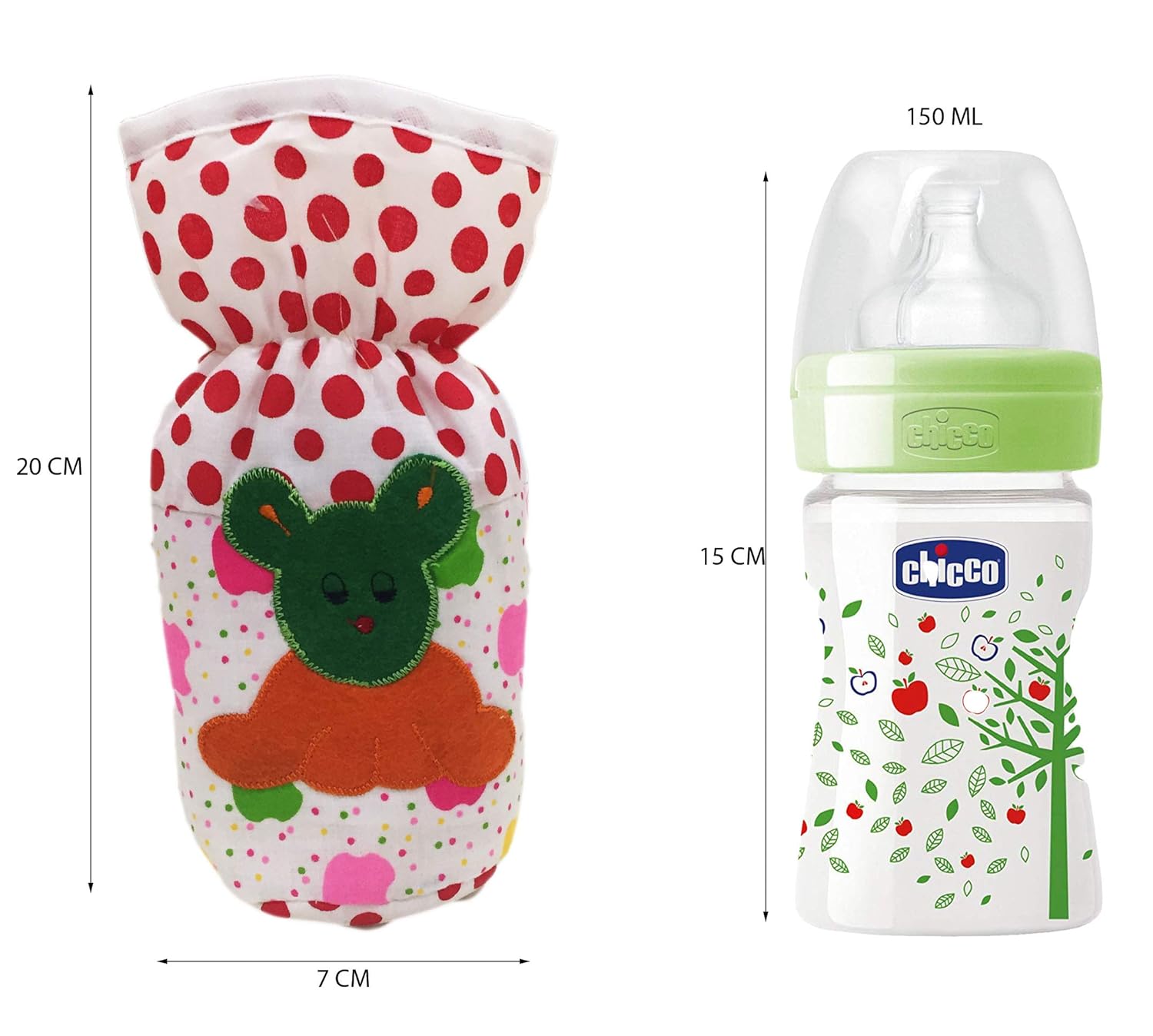 Buy Tavish Feeding Bottle Cover For Infant Babies With Stylish