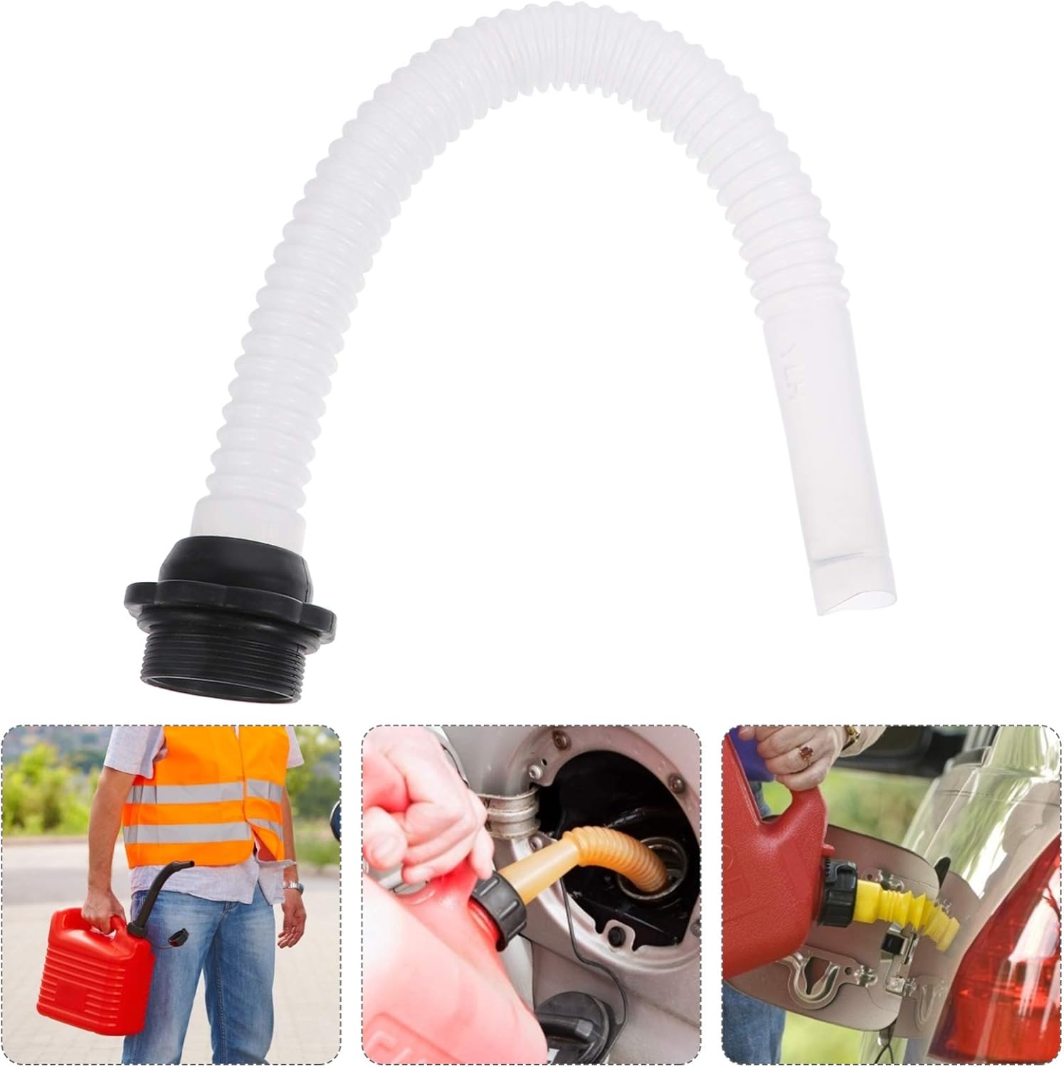 VICASKY Fuel Can Spout Long Flexible Gas Can Spout Replacement Jerry
