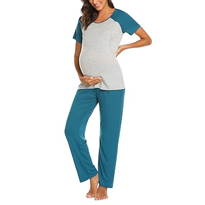 Short sleeve nursing pajamas Clearance