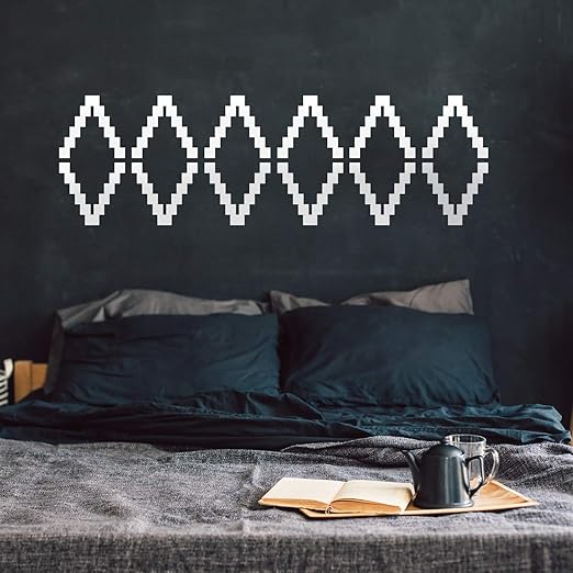 Amazon Com Vinyl Wall Art Decal Geometric Tribal Pattern 22 5
