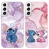 2 Pack Cute Cartoon Case for Samsung Galaxy