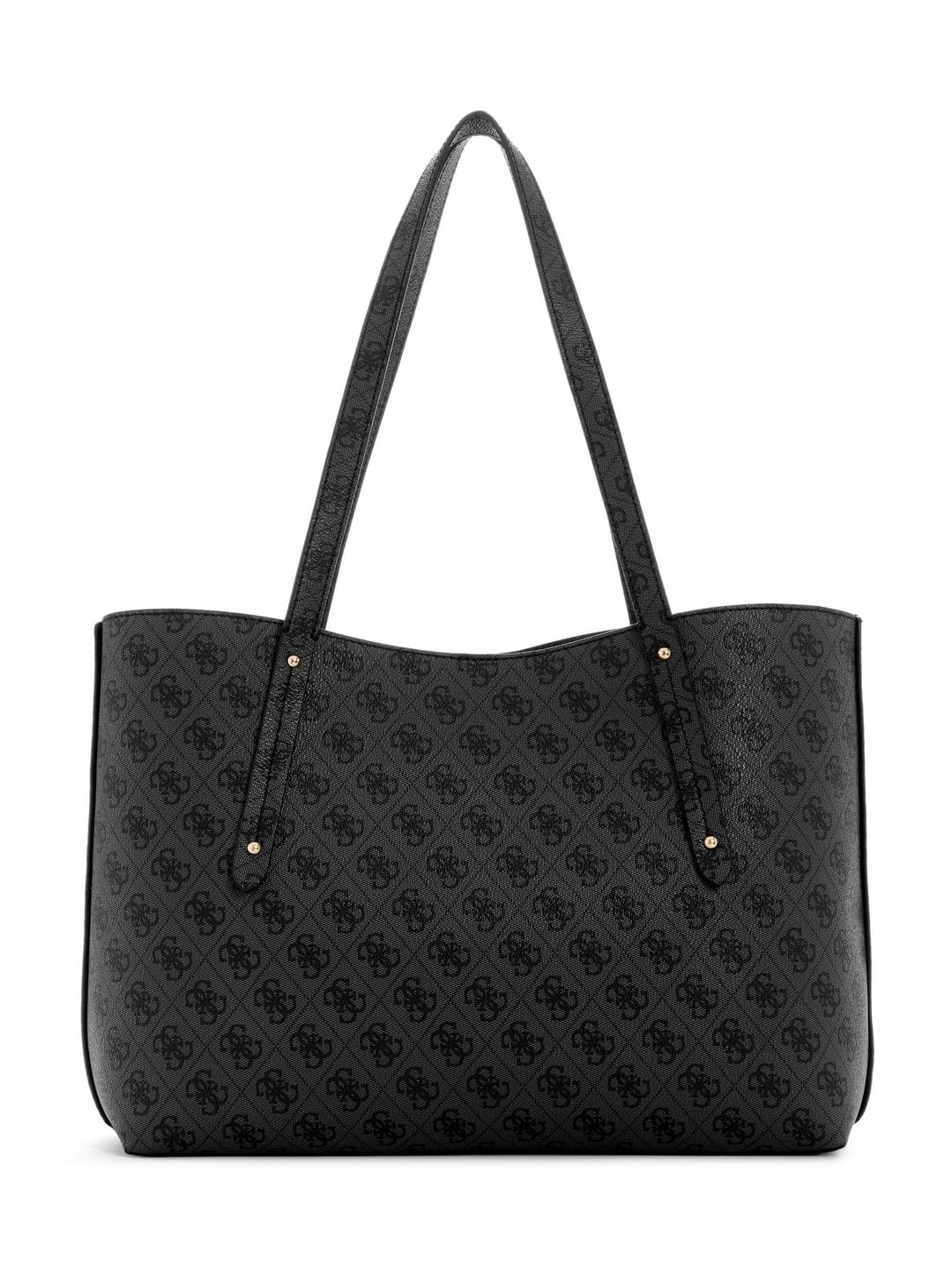 GUESS Brenton Tote Coal Logo