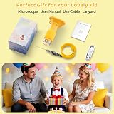 Ashfly Kids Microscope 2" HD Screen Portable USB Mini Camera 3 Lights Orange view 8
