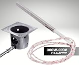 DOJA Barcelona Igniter Hot Rod Tube Pellet Stove Heater 12.5mm 180mm 300W 220V view 3
