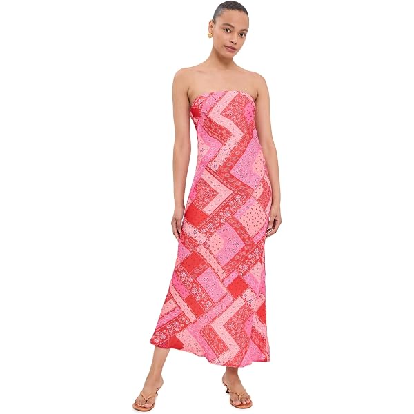 resa red dress RESA Women's Anna Slip Dress, Ginger, XS at Amazon Women's Clothing store