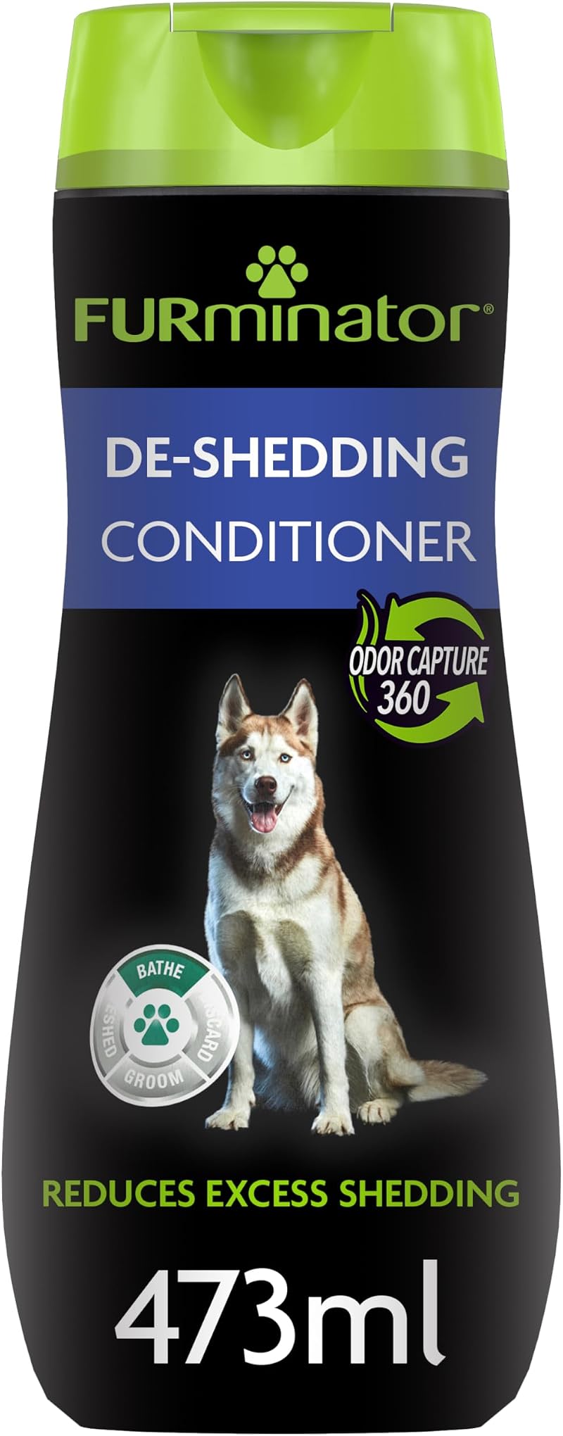FURminator Deshedding Conditioner for Dogs 473ml Opaque