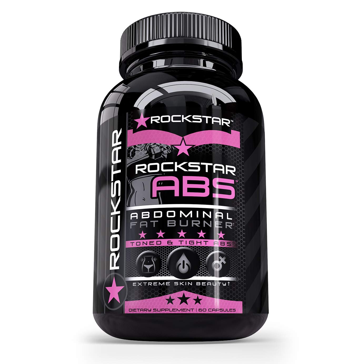 Rockstar Abs Targeted Fat Burner, Skinny Gal Weight Loss for Women, 1