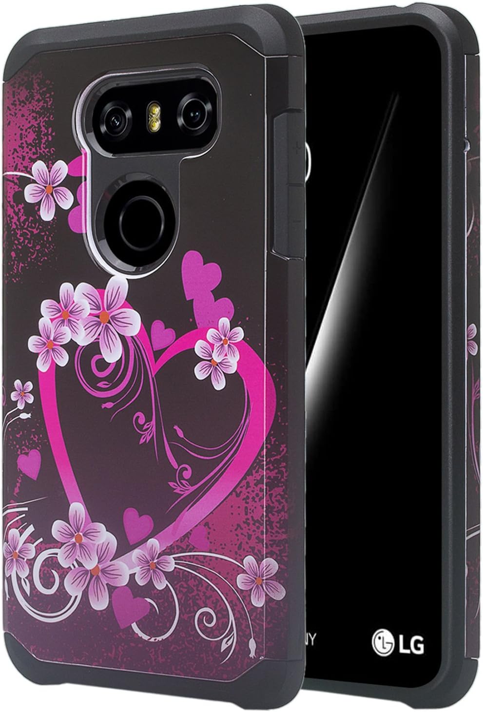 Best Lg V30 Case With Silicon Red