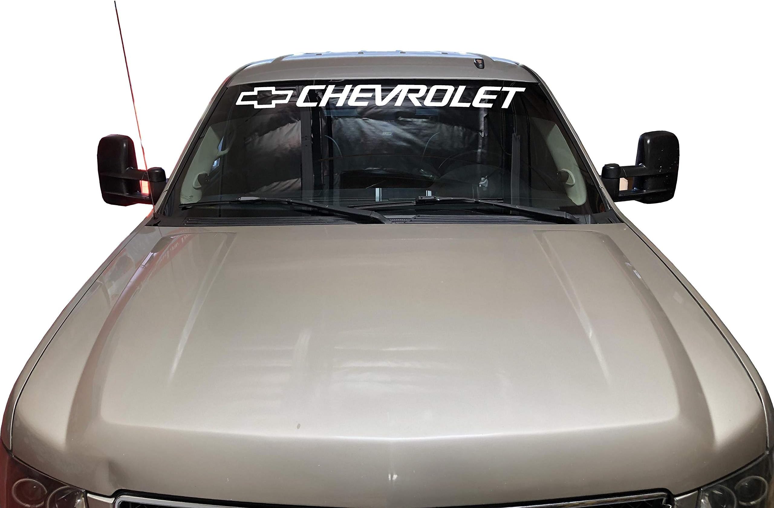 Chevrolet Window Decal Sticker Tahoe Windshield Letters Chevy Silverado Bed Tailgate Vinyl Cut Sign