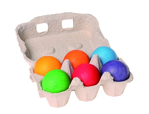 Holzkugeln Regenbogen